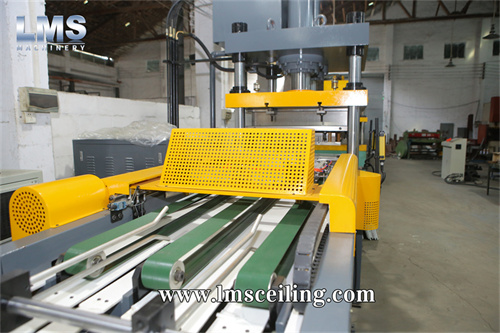 600x600mm perforated metal ceiling panel making machine