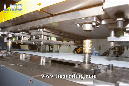 600x600mm perforated metal ceiling panel making machine