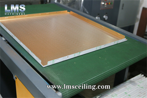 600x600mm perforated metal ceiling panel making machine
