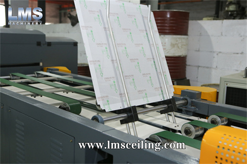 600x600mm perforated metal ceiling panel making machine