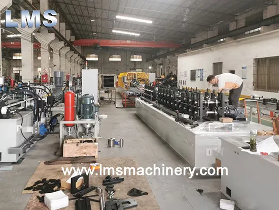 lms high speed drywall partition stud and track machine4