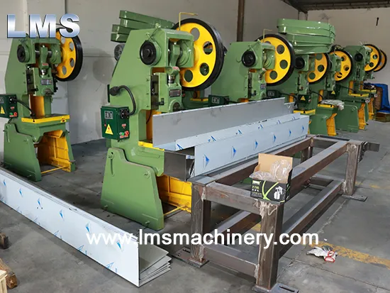 punch press to punch ceiling t grid heads