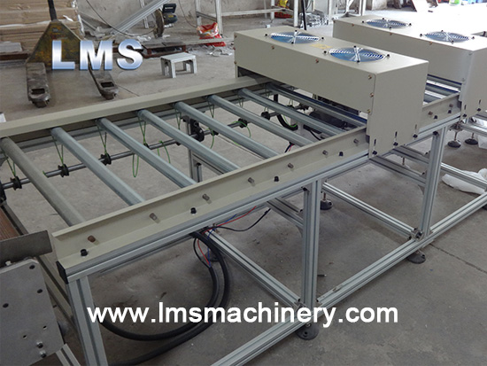 LMS metal ceiling nonwoven textile coating machine (5)