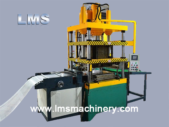 online operation ceiling panel cut and forming line
