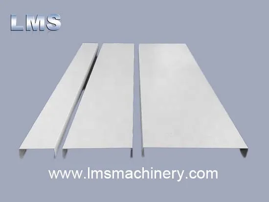 B Shape Linear Strip Metal Ceiling Making Machine (2)