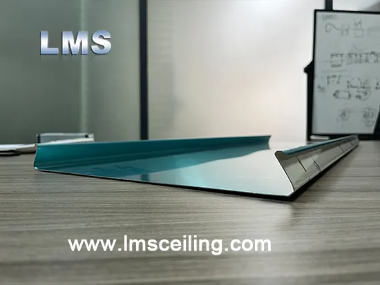 s shape linear strip ceiling