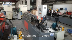 metal ceiling carrier roll forming machine
